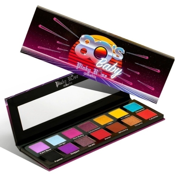 Pinky Rose Cosmetics 80's Baby Eyeshadow Palette | NEW | 80s Baby - Picture 2 of 16